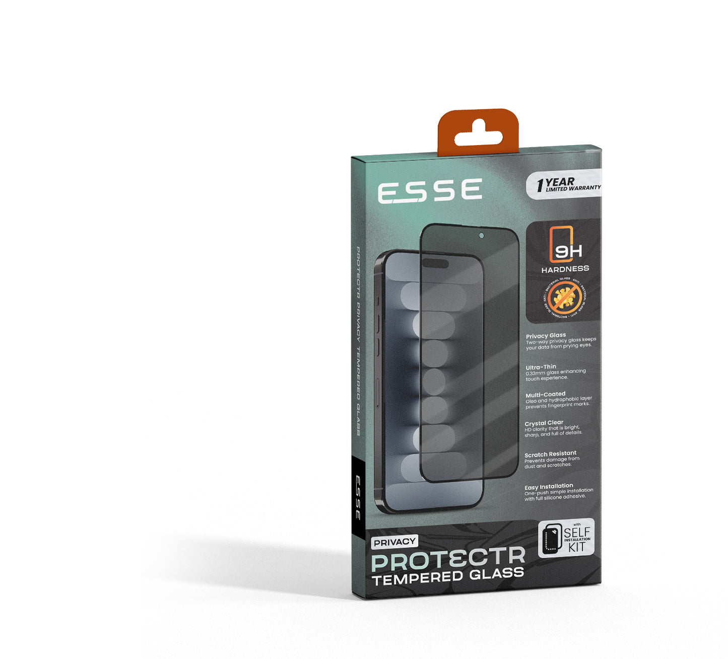 PROTECTR Privacy Tempered Glass with Applicator