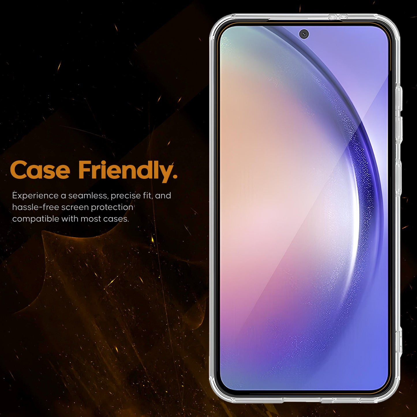 Case Friendly Tempered Glass with Applicator