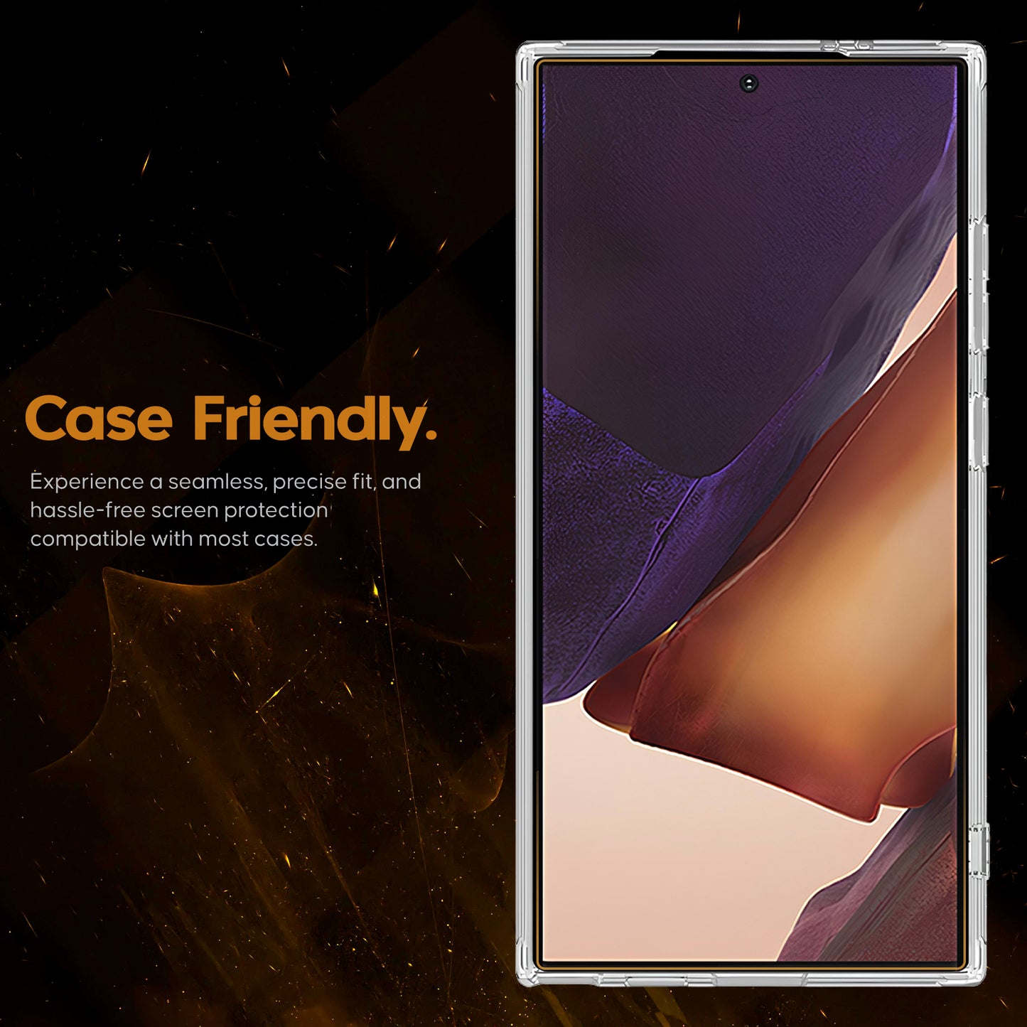 Case Friendly Tempered Glass with Applicator