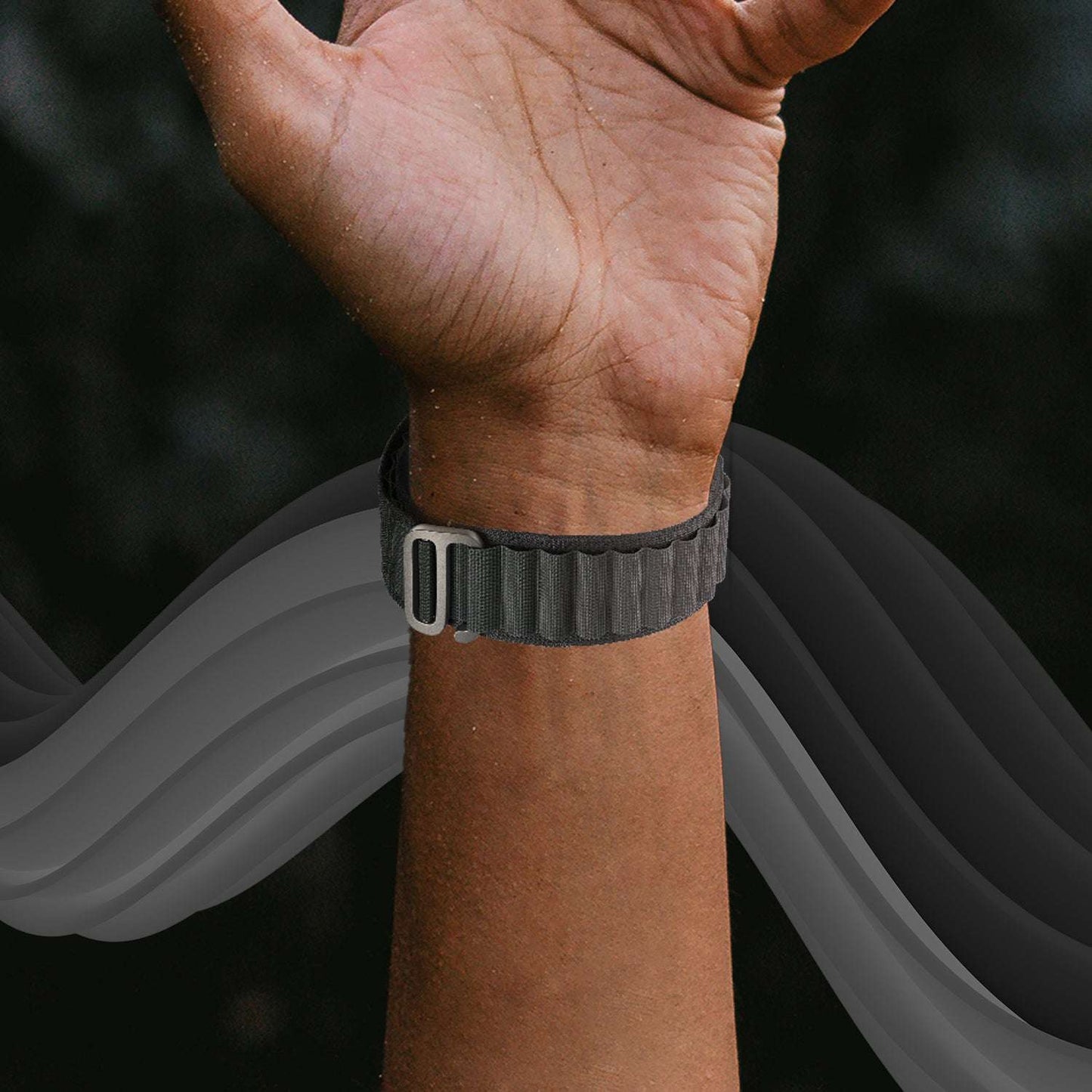 RALDA Watch Strap - Apple Ultra 2/Ultra 49mm - Nylon Loop