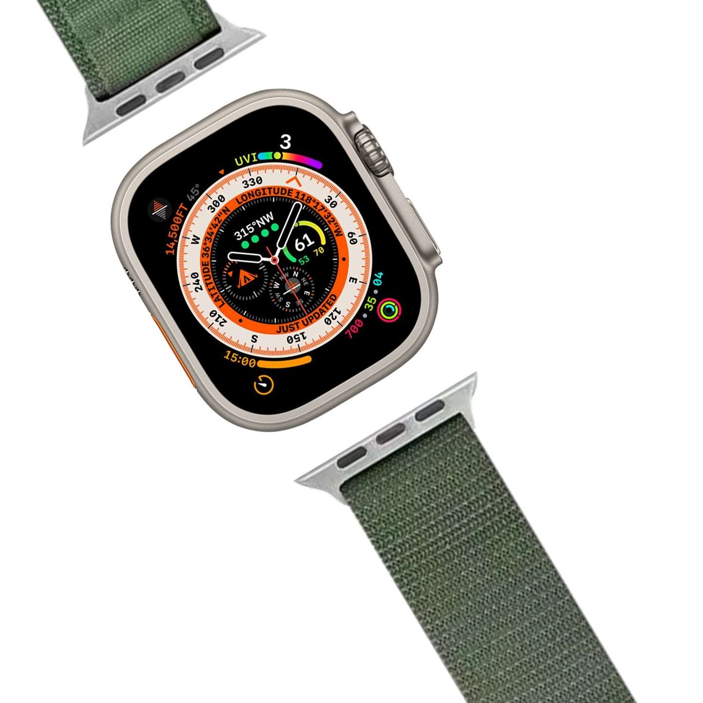 RALDA Watch Strap - Apple Ultra 2/Ultra 49mm - Nylon Loop