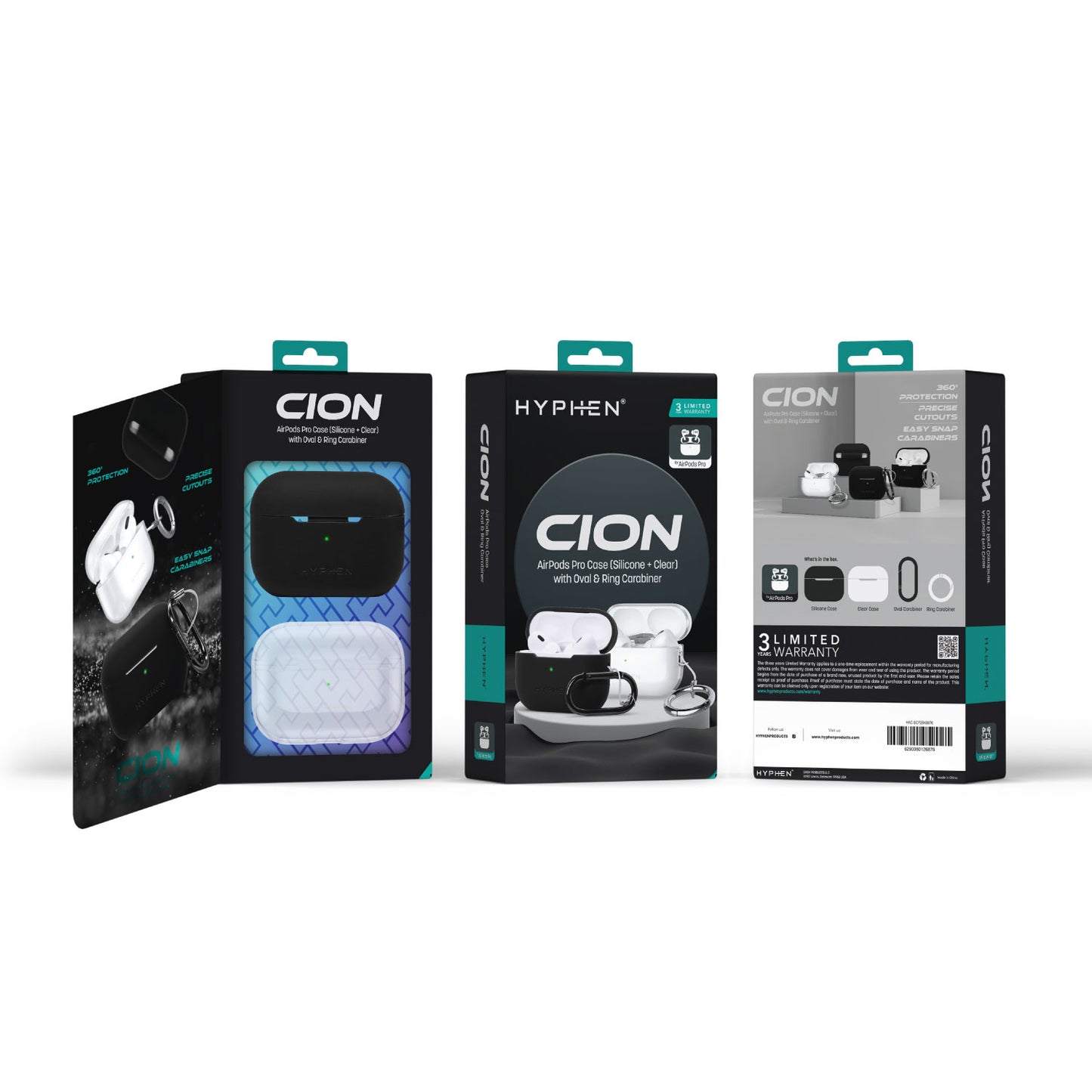 CION Silicone Case + Clear Case
