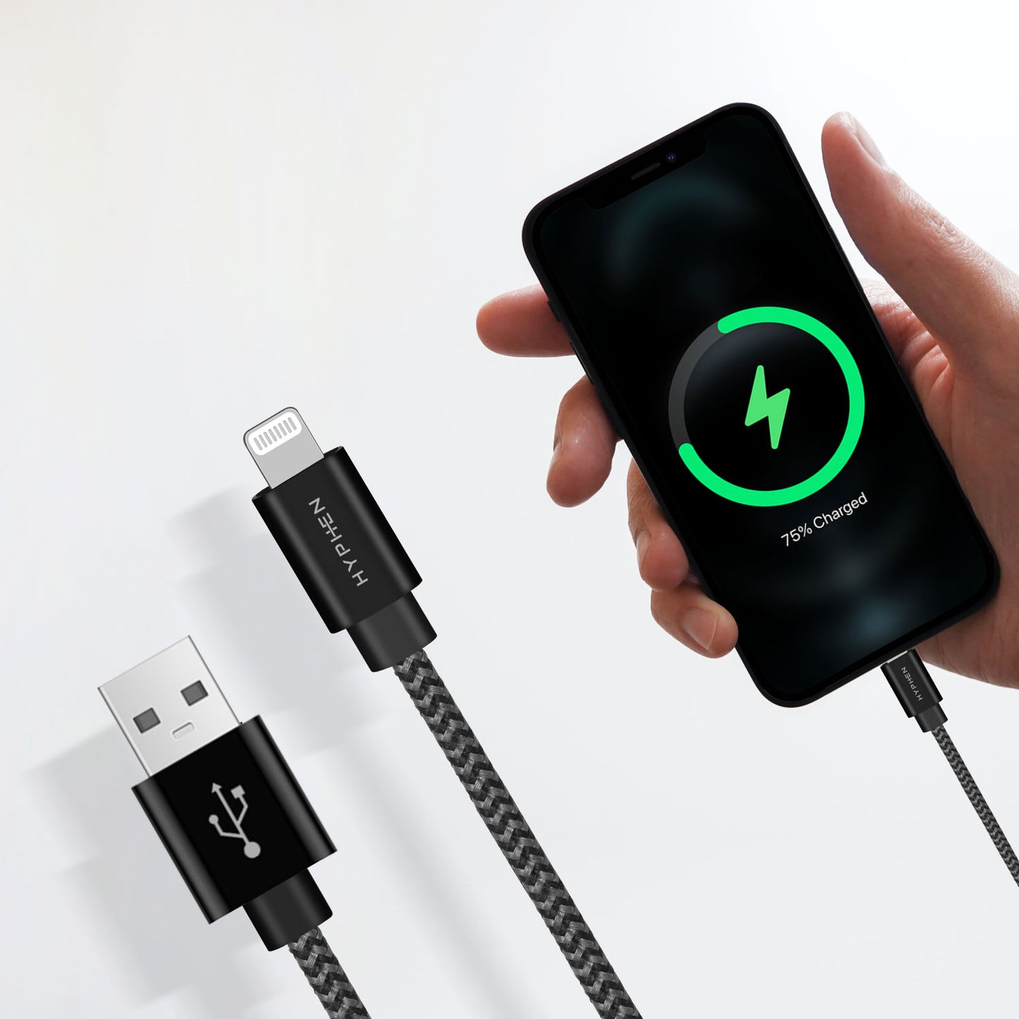 TUF Double Braided Cable - USB-A to Lightning Cable | 12W