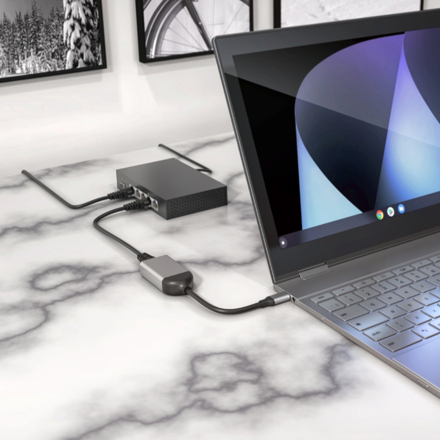 HyperDrive USB-C to 2.5Gbps Ethernet Adapter