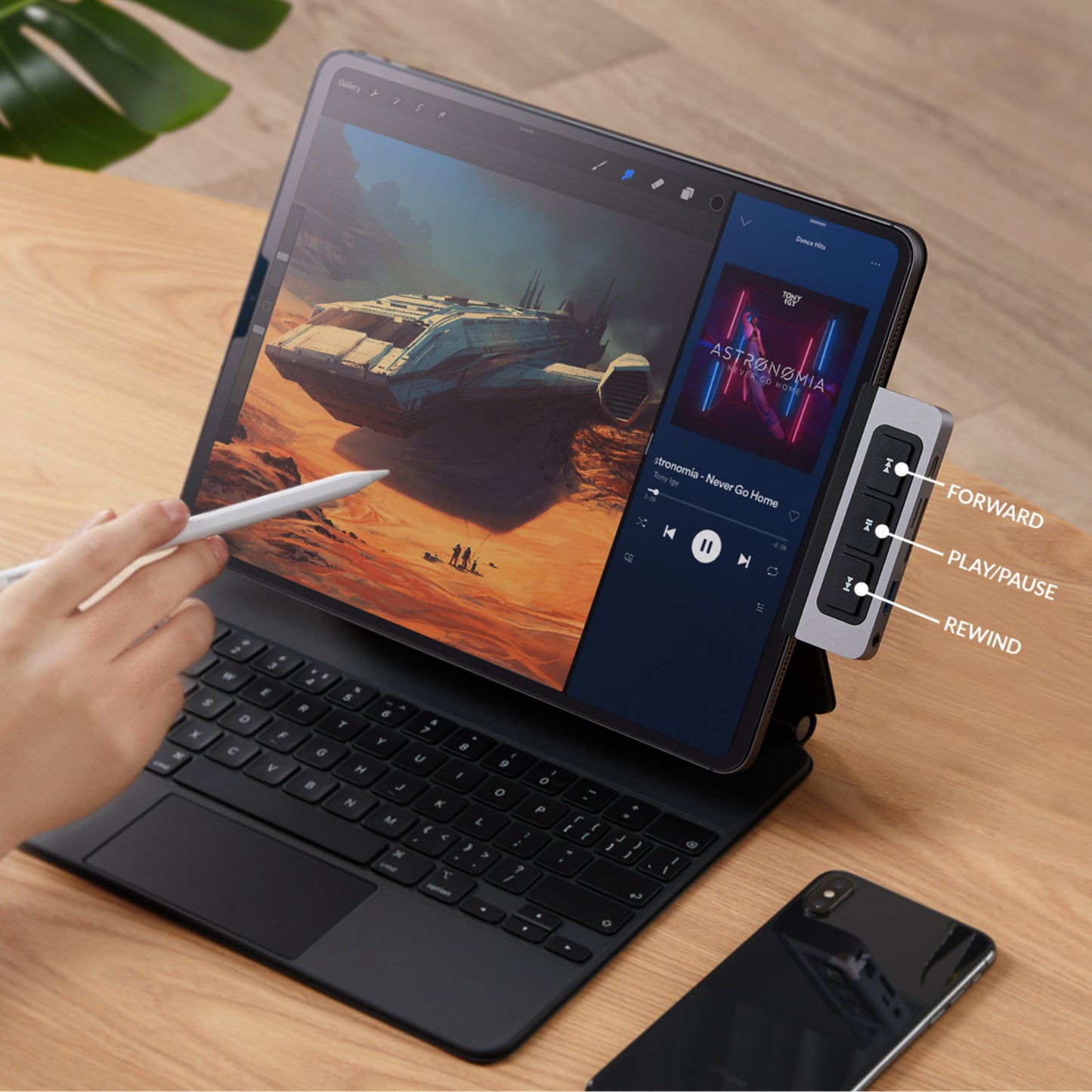 HyperDrive (6-in-1) Media USB-C Hub