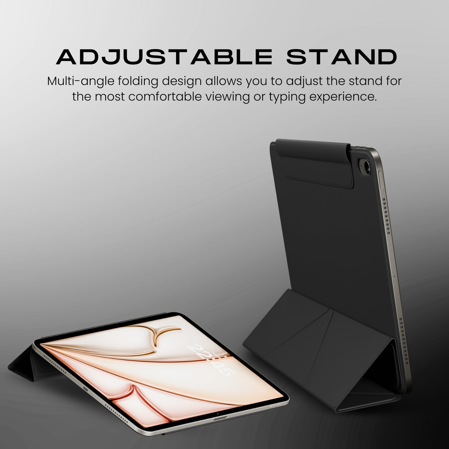MORPH Slim Smart Origami Folio Case for iPads