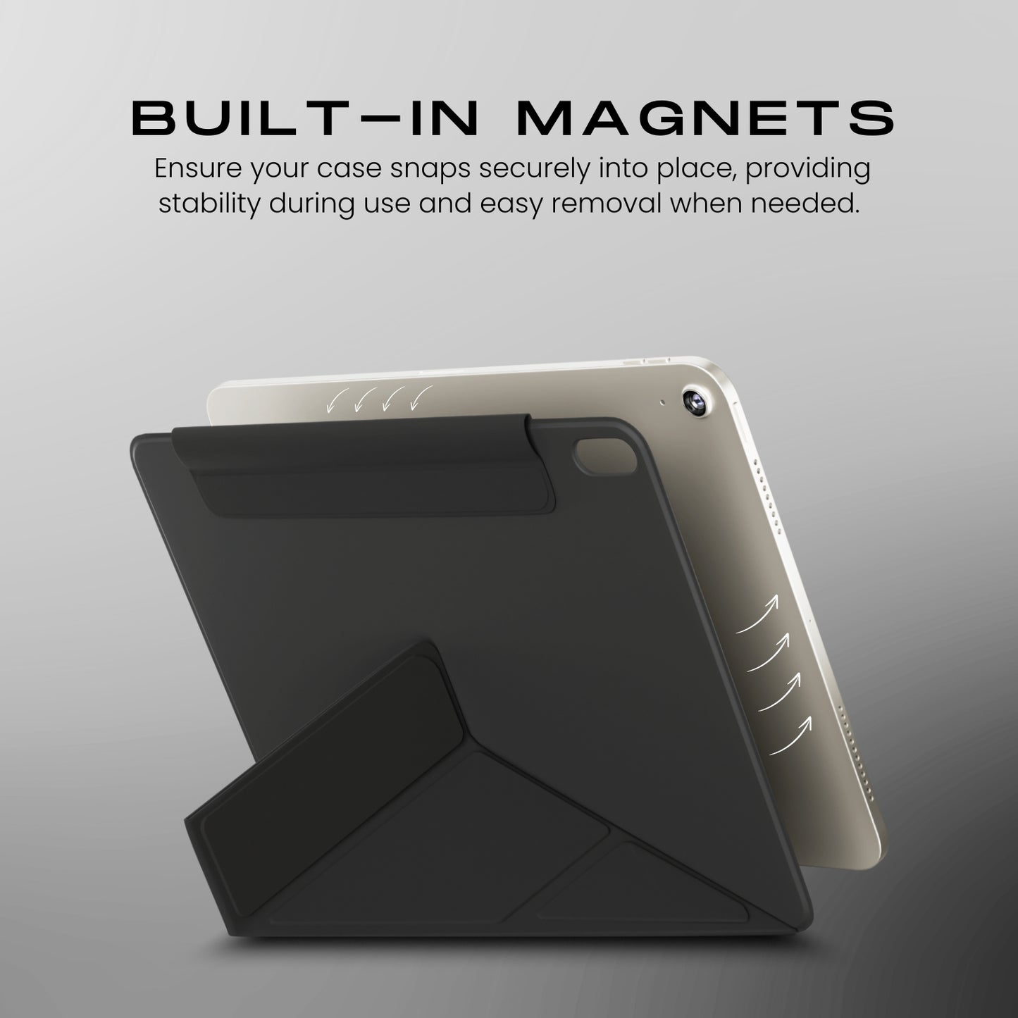 MORPH Slim Smart Origami Folio Case for iPads