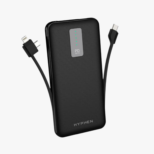X-Series Slim Power Bank - USB-C, Lightning, and Micro-USB | 10000 mAh