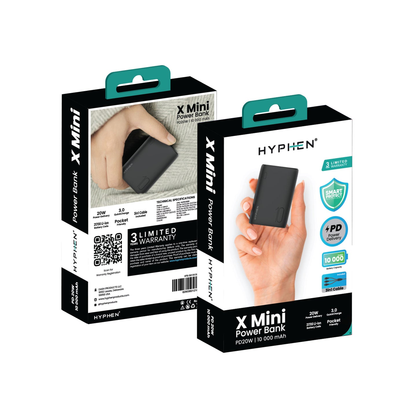 X Mini PD20W Powerbank | 10000 mAh