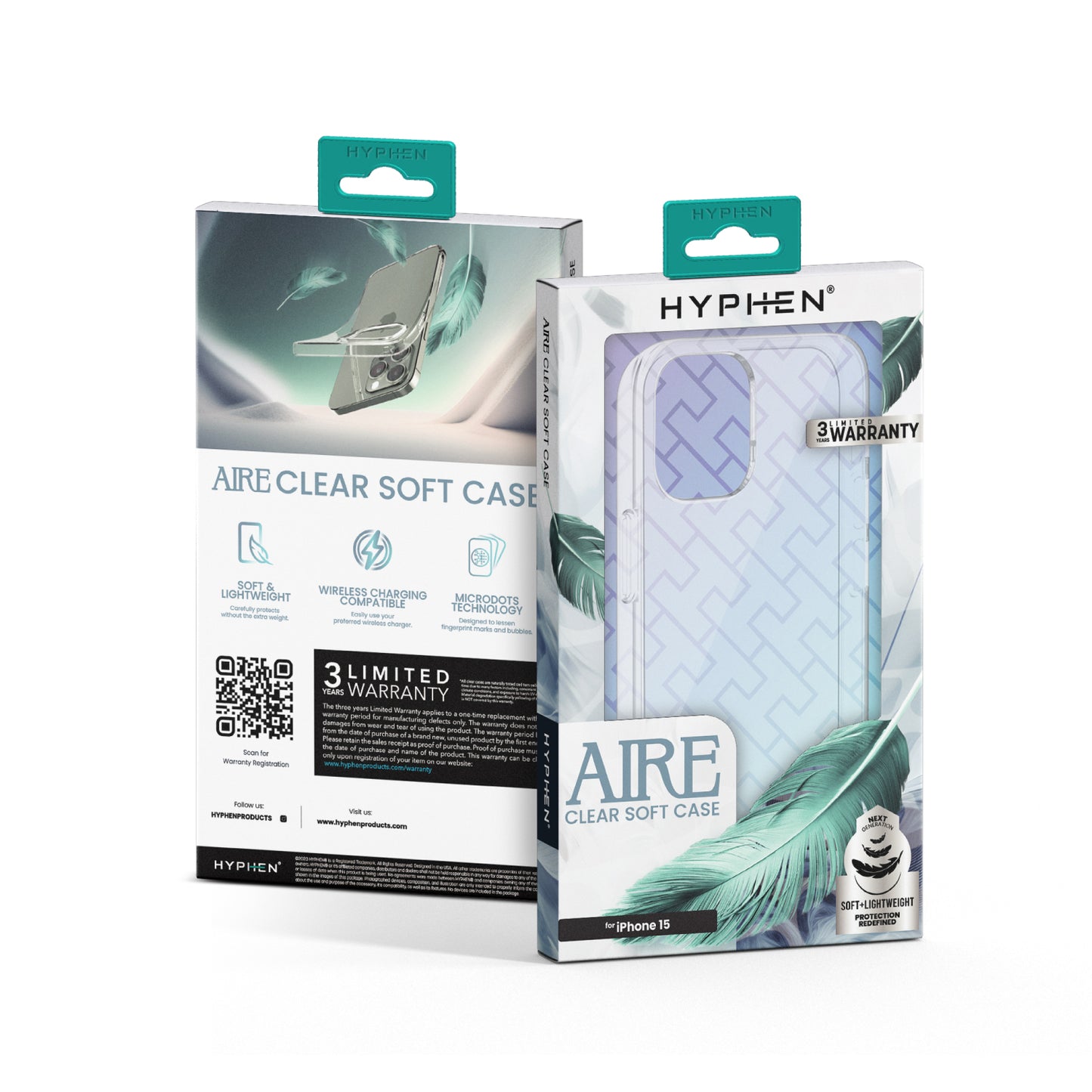 AIRE Clear Soft Case for iPhone 15 Series