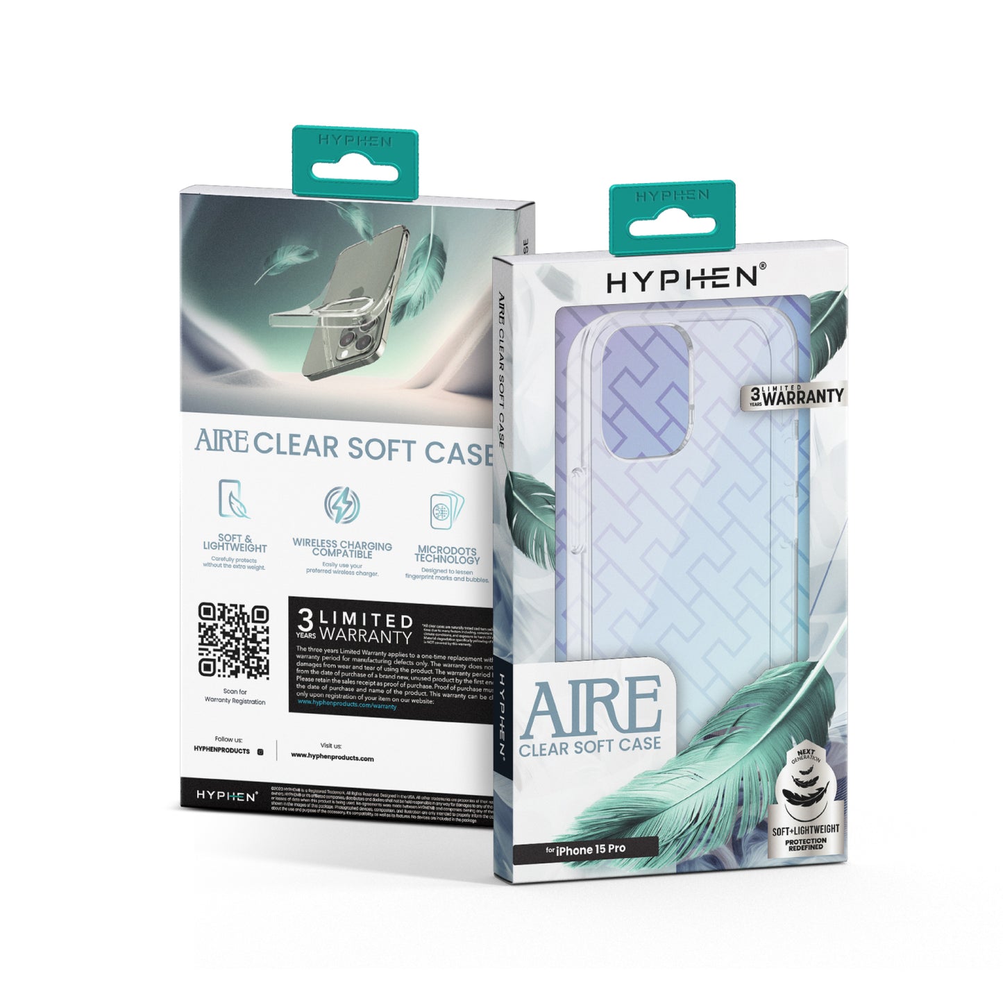 AIRE Clear Soft Case for iPhone 15 Series