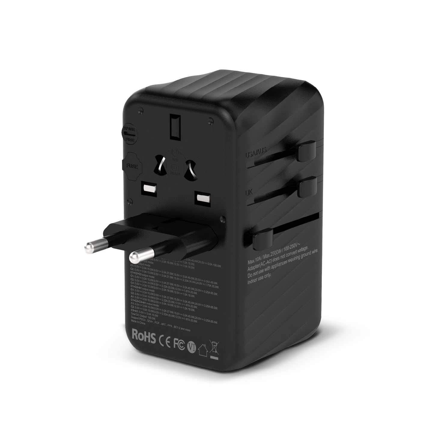 CHARGE POINT GaN Universal Travel Adaptor