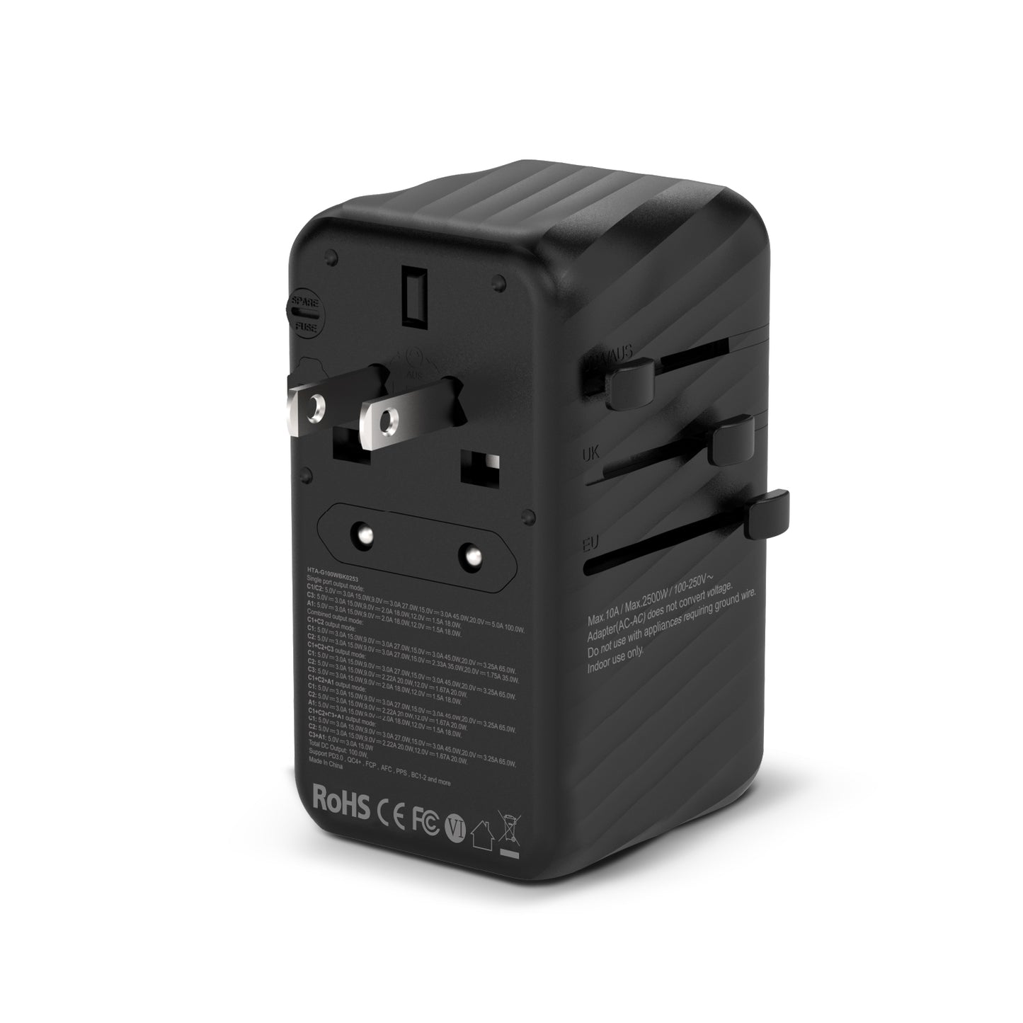 CHARGE POINT GaN Universal Travel Adaptor