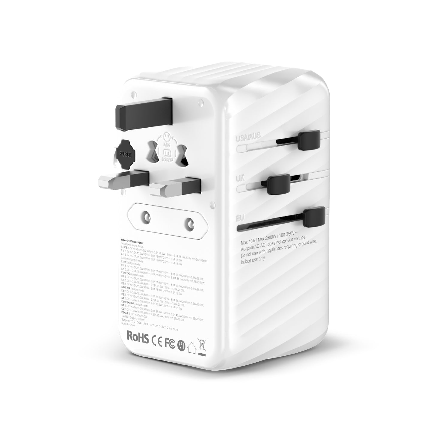 CHARGE POINT GaN Universal Travel Adaptor