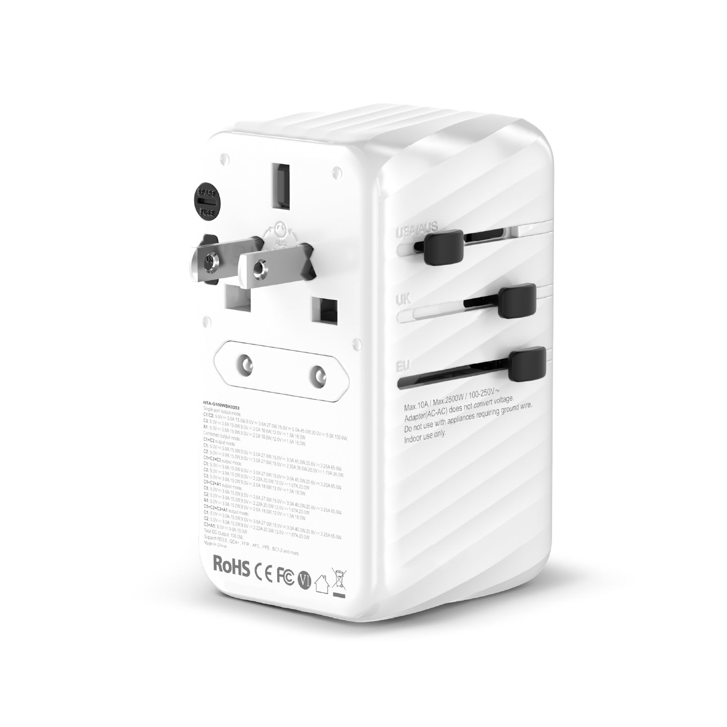 CHARGE POINT GaN Universal Travel Adaptor