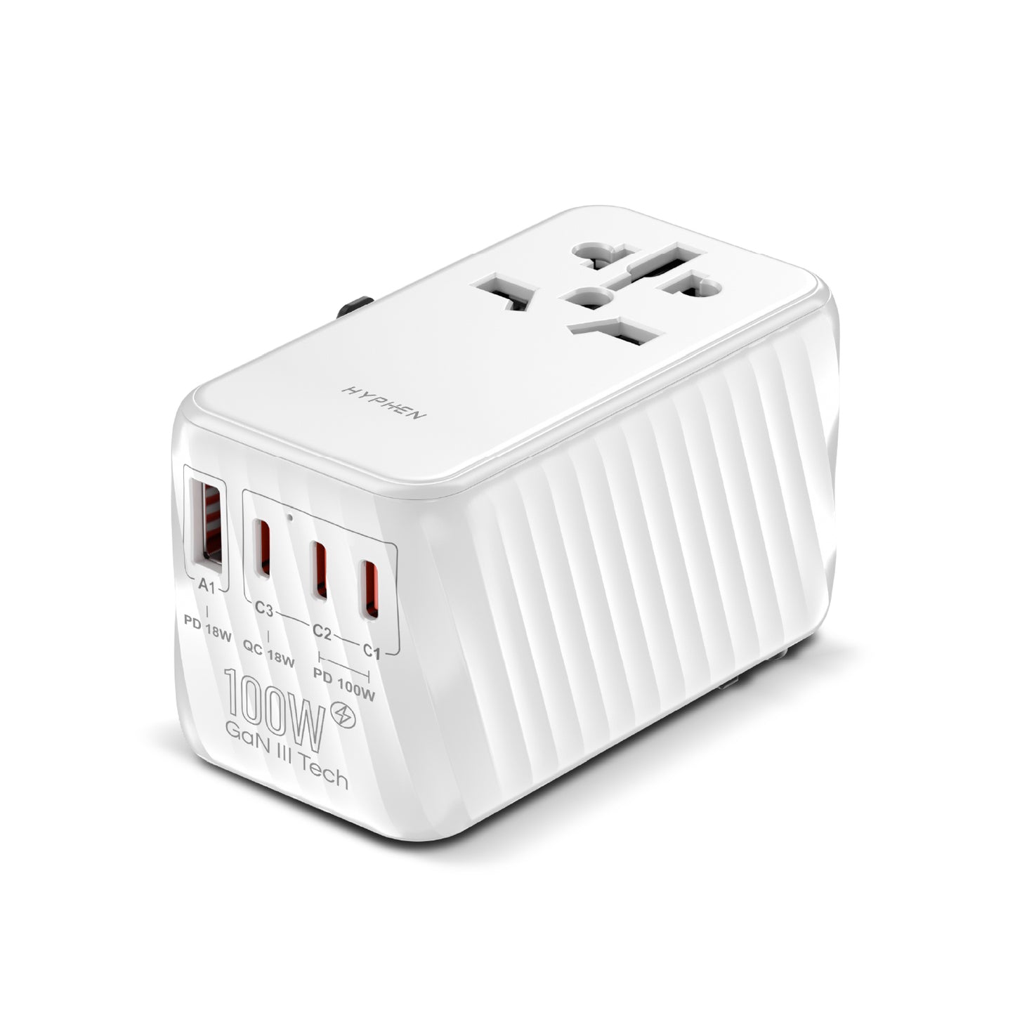 CHARGE POINT GaN Universal Travel Adaptor