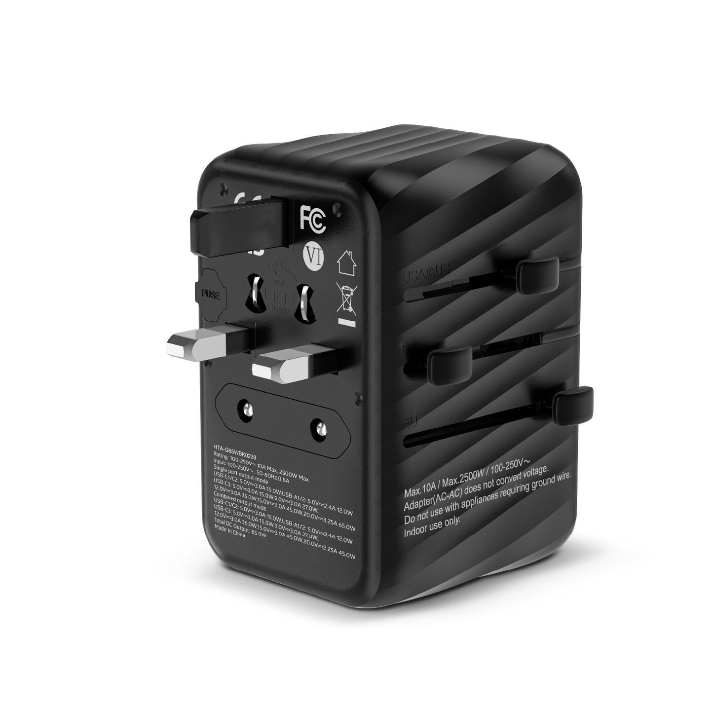 CHARGE POINT GaN Universal Travel Adaptor