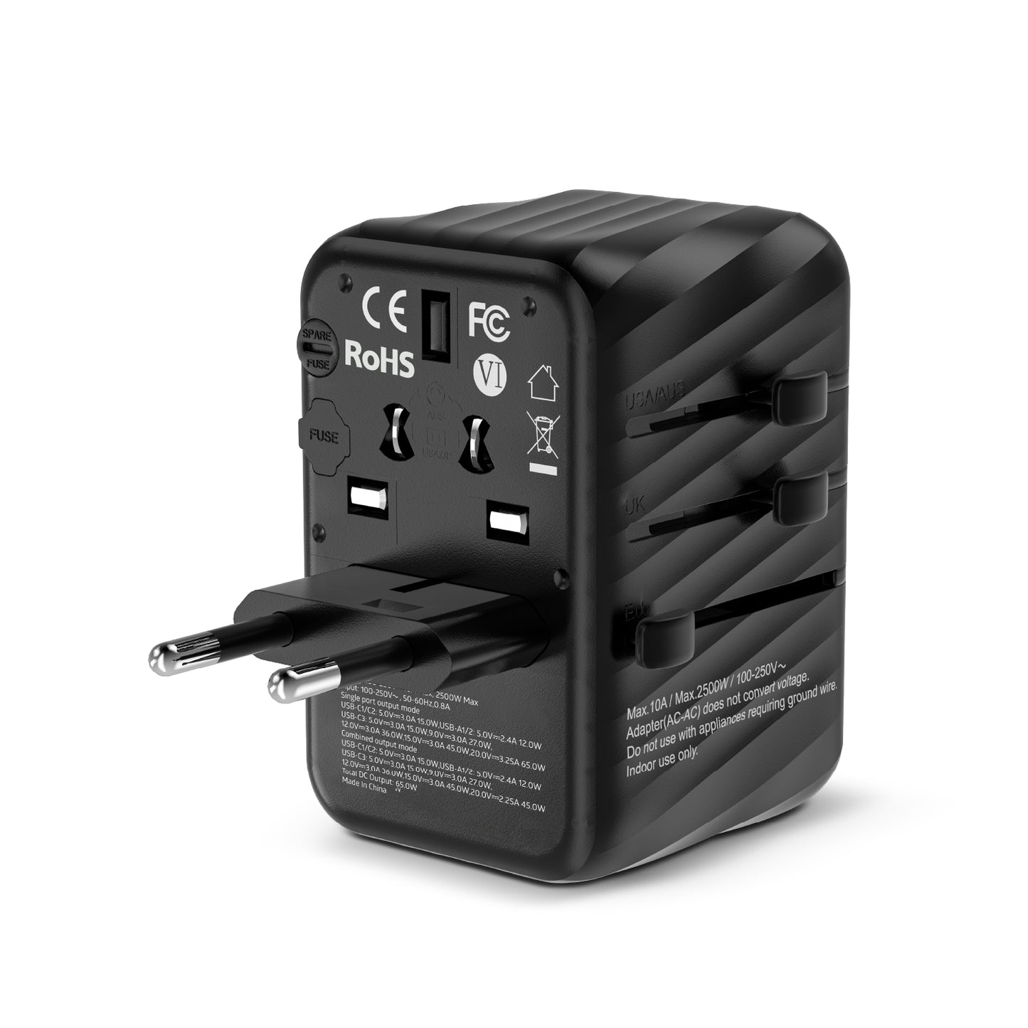 CHARGE POINT GaN Universal Travel Adaptor