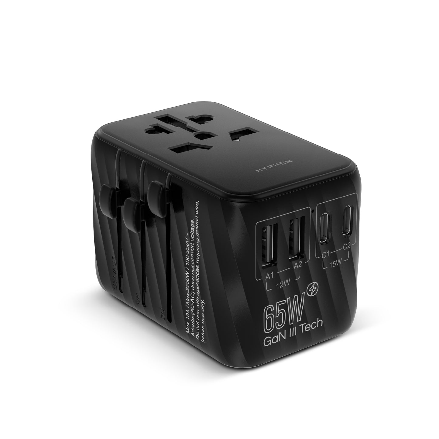 CHARGE POINT GaN Universal Travel Adaptor