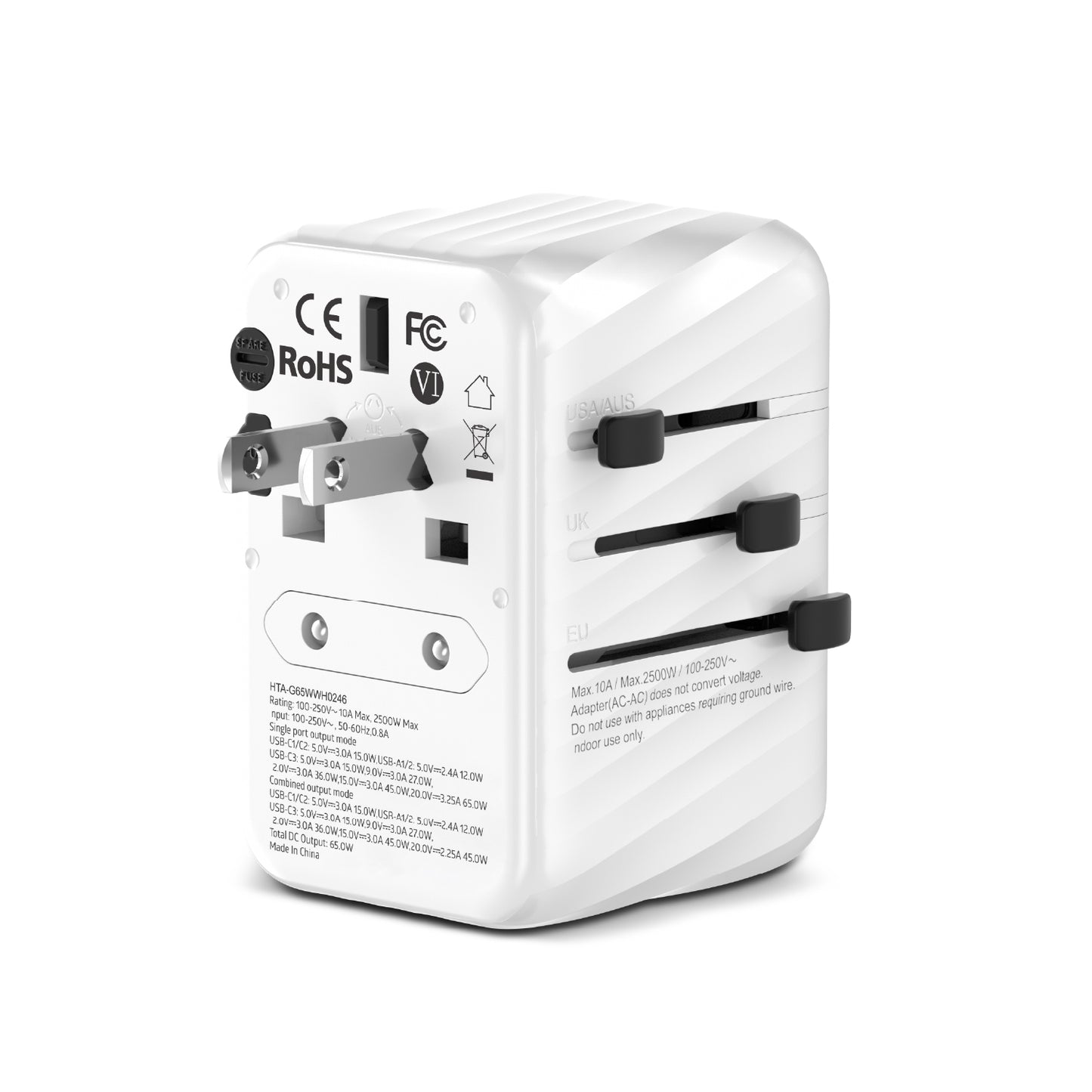 CHARGE POINT GaN Universal Travel Adaptor