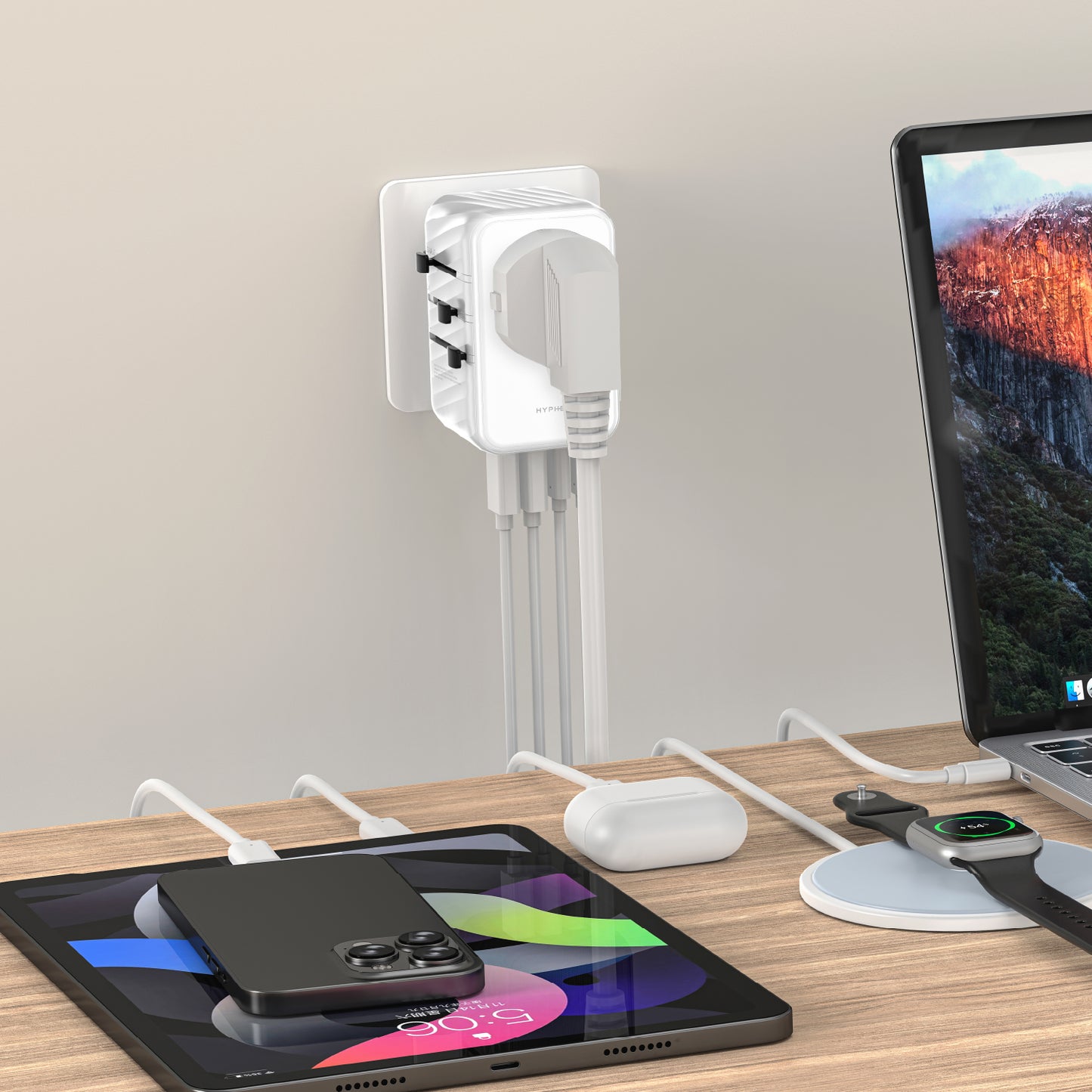 CHARGE POINT GaN Universal Travel Adaptor