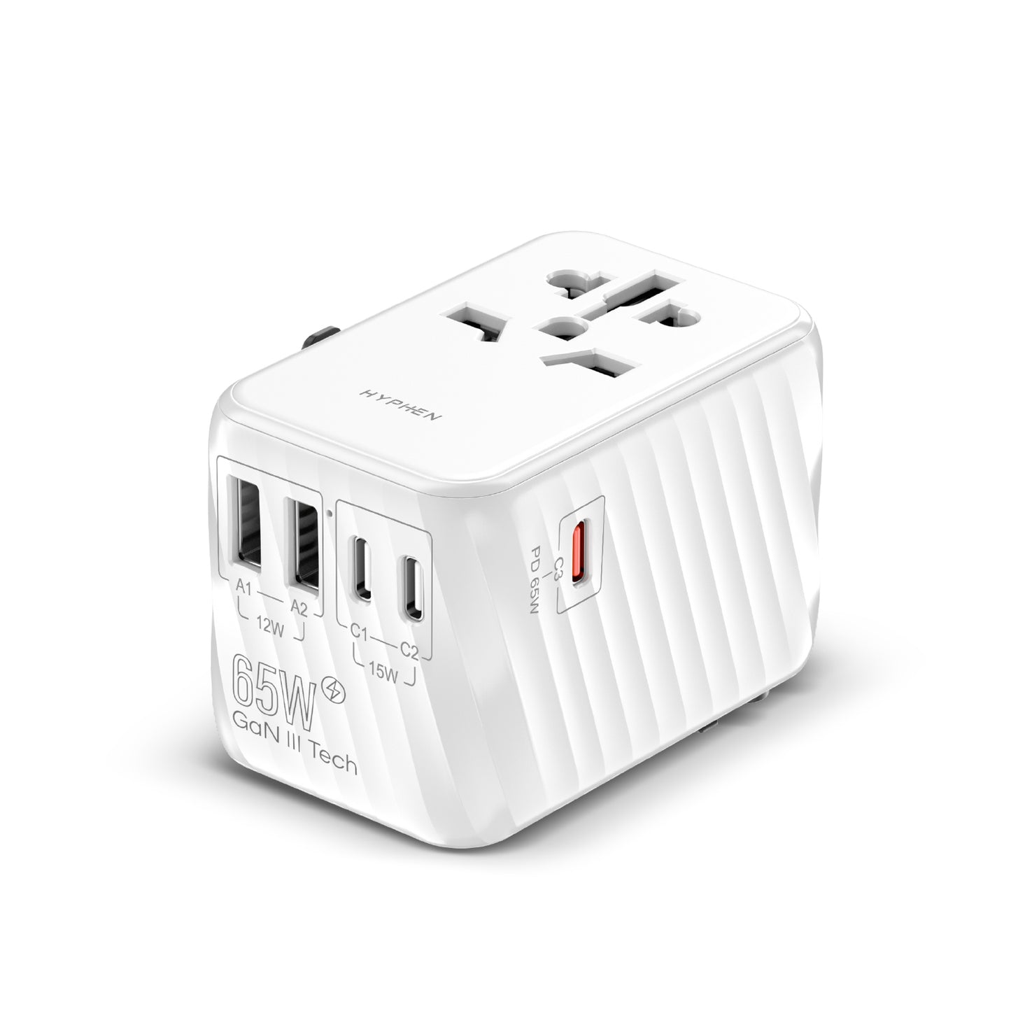 CHARGE POINT GaN Universal Travel Adaptor