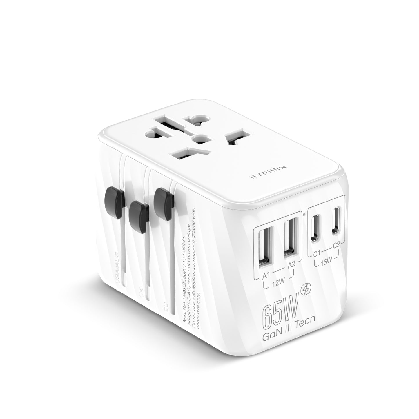 CHARGE POINT GaN Universal Travel Adaptor