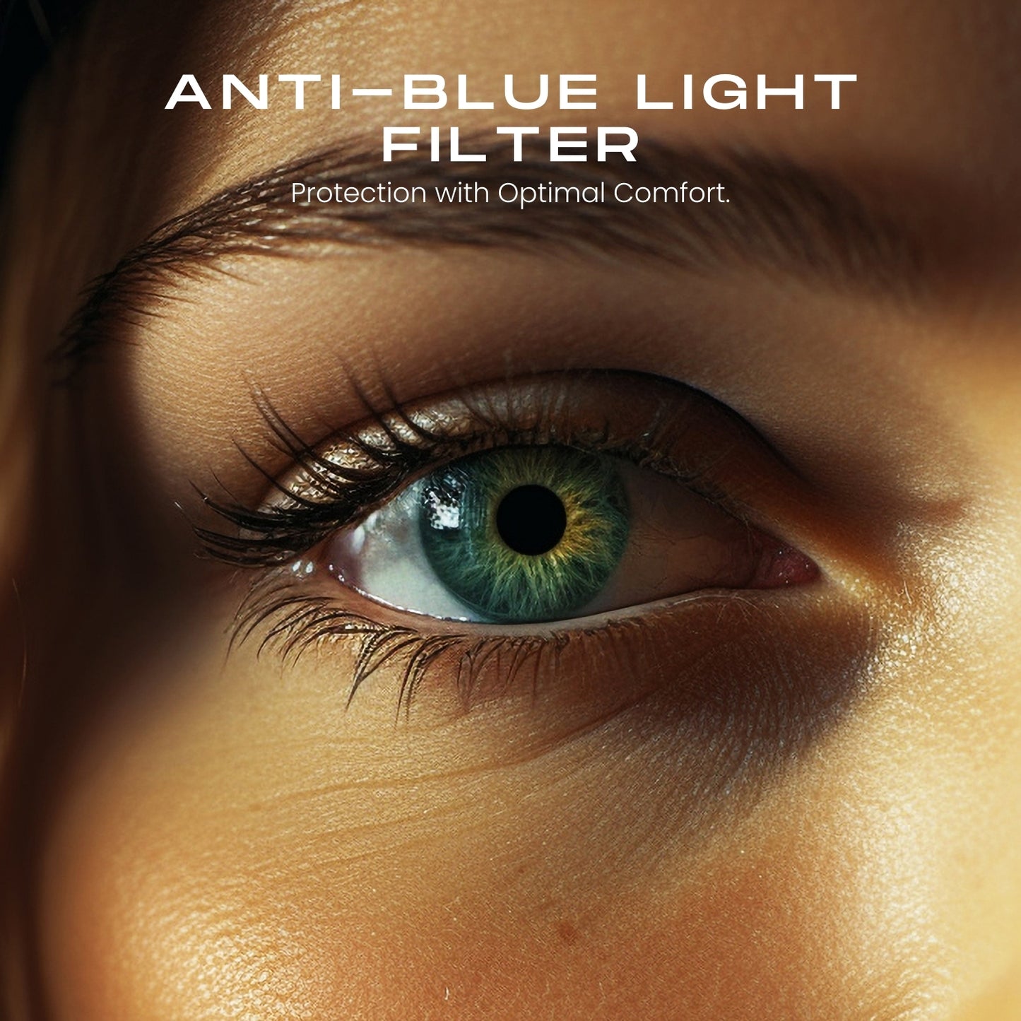 DEFENDR Anti-Blue Light Tempered Glass
