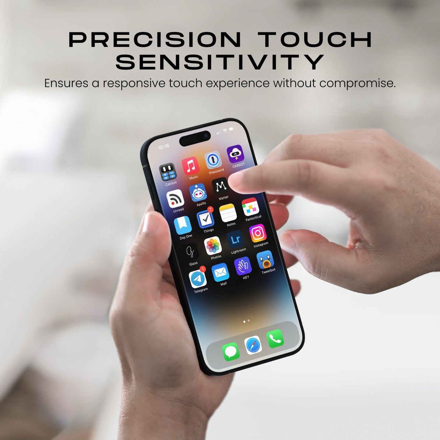 DEFENDR Anti-Blue Light Tempered Glass