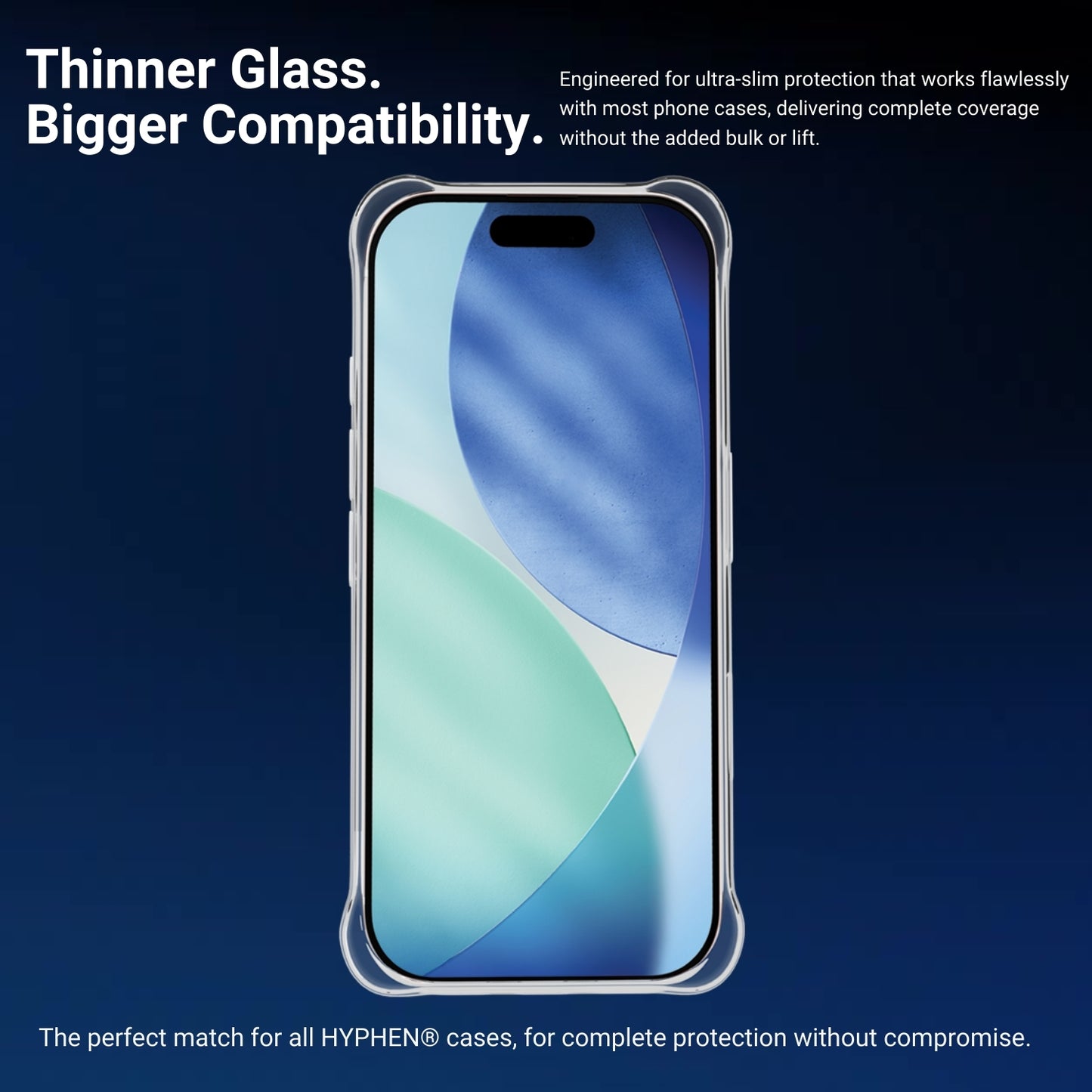 DEFENDR Case Friendly Tempered Glass with Applicator