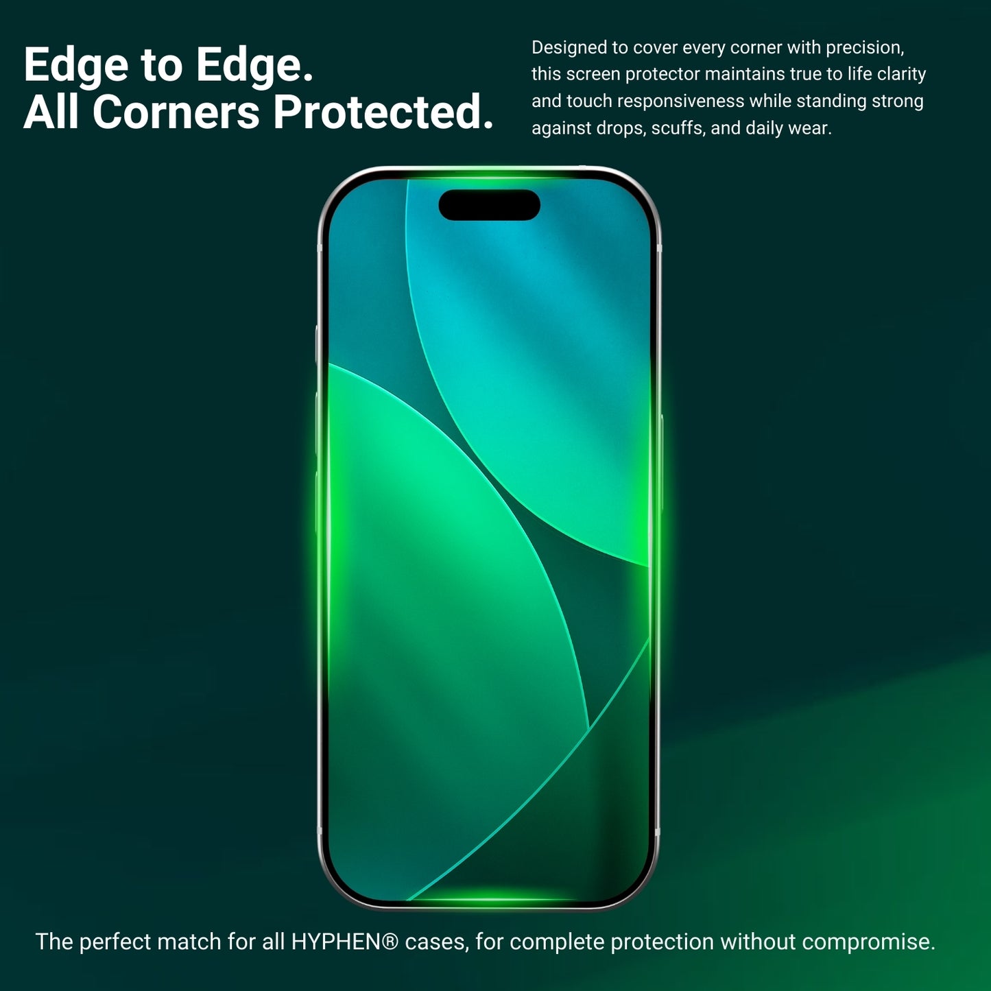 DEFENDR Full Coverage Tempered Glass with Applicator