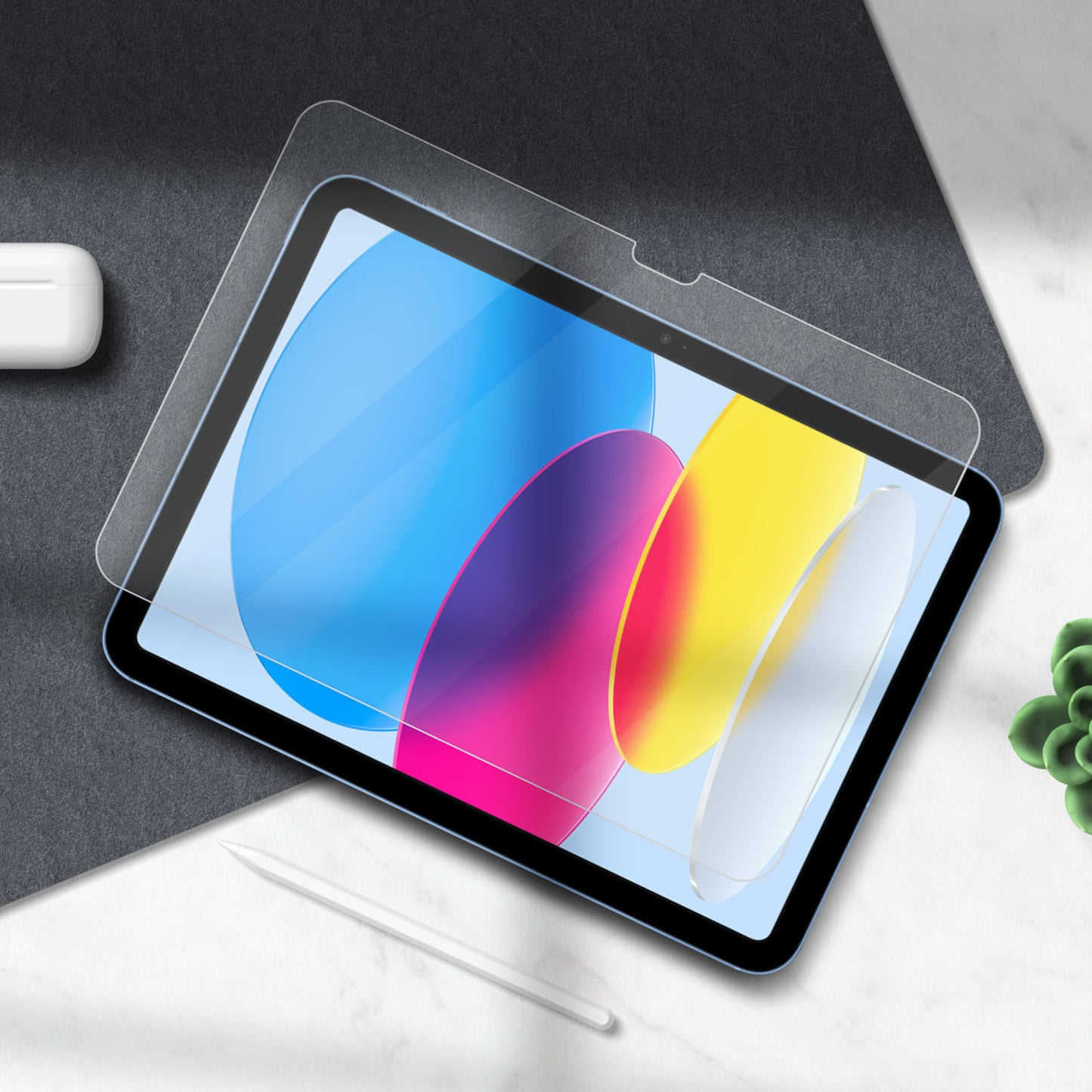 DEFENDR 360° Tempered Glass + Drop protection case with Self Installation Kit