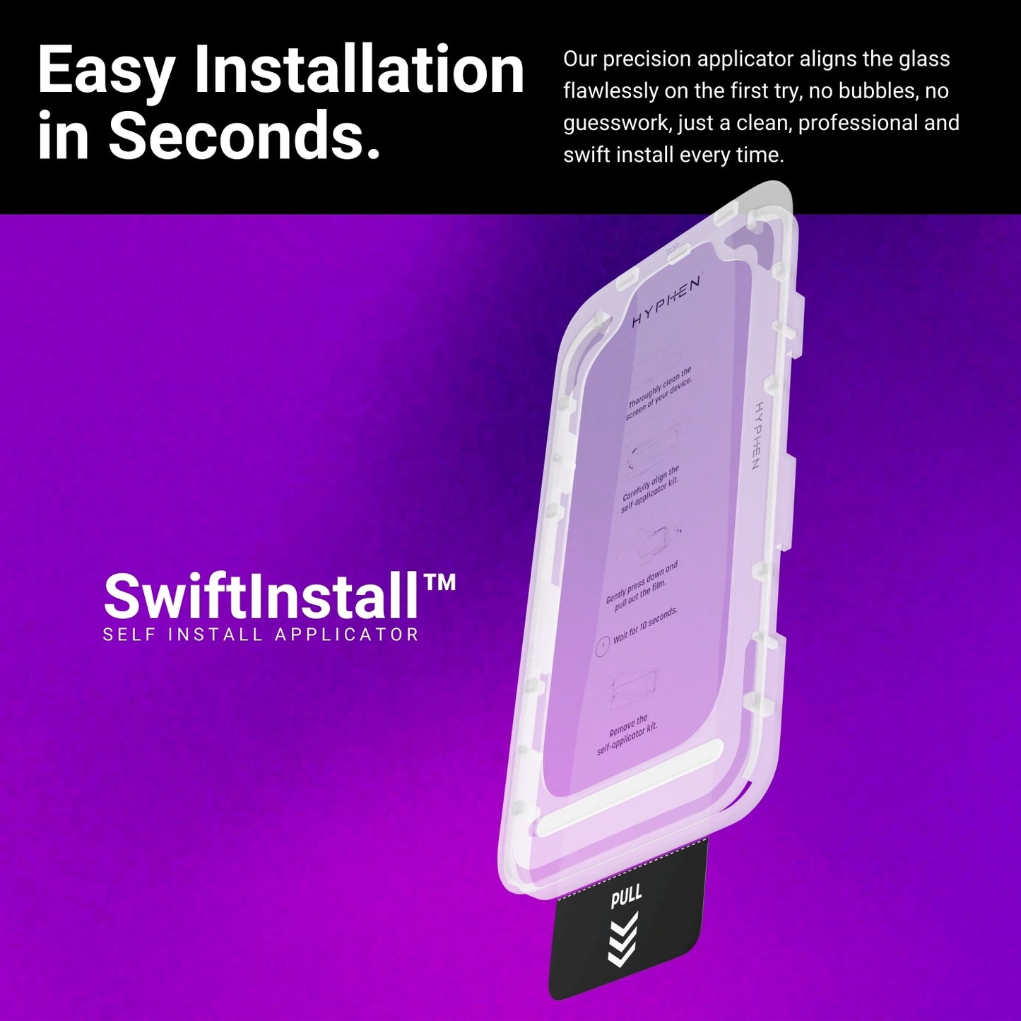 DEFENDR Matte Privacy Tempered Glass with Applicator