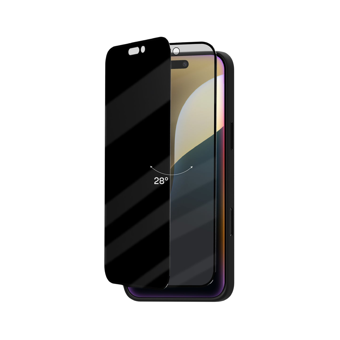 DEFENDR Privacy Tempered Glass
