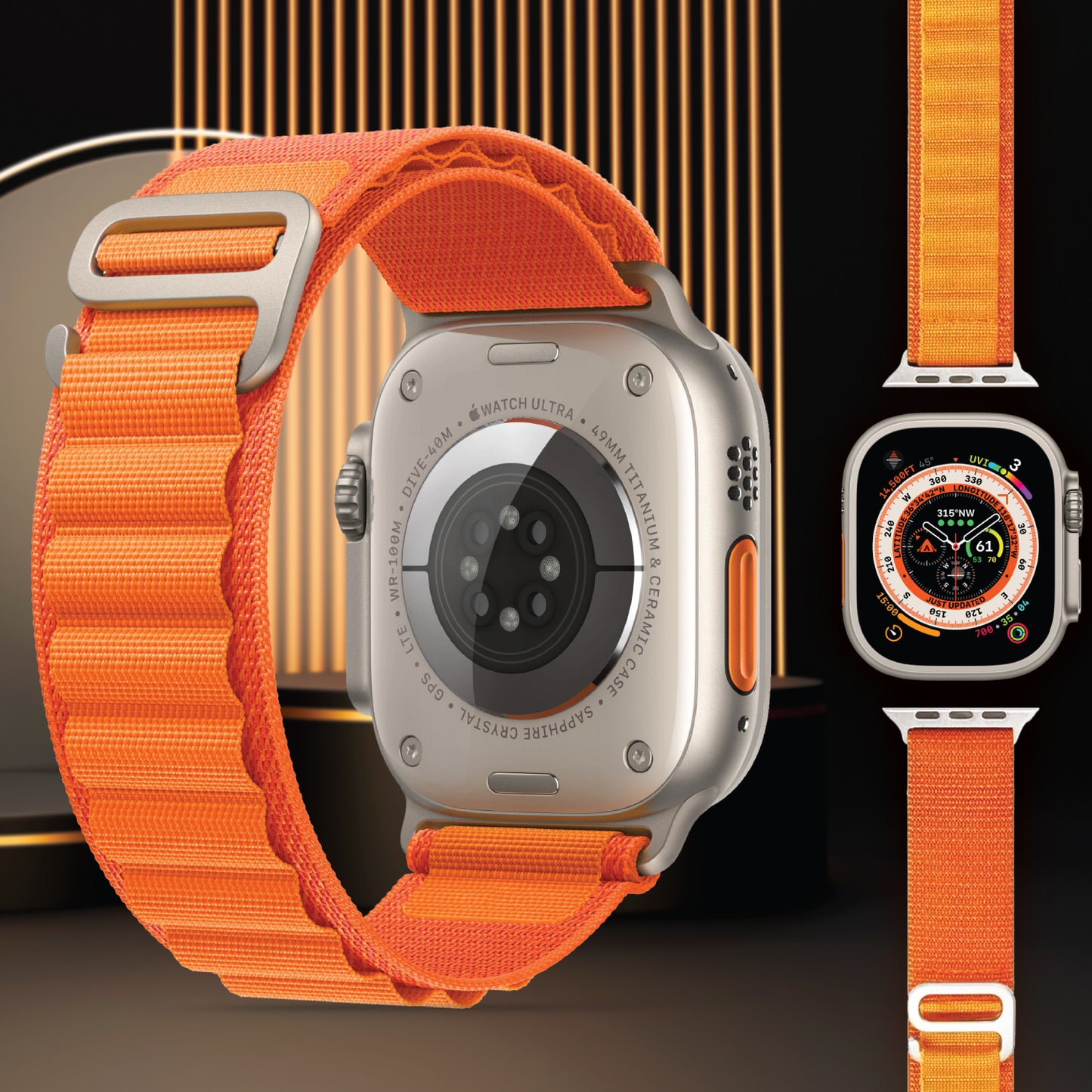 CLARKE Reinforced Nylon Watch Band