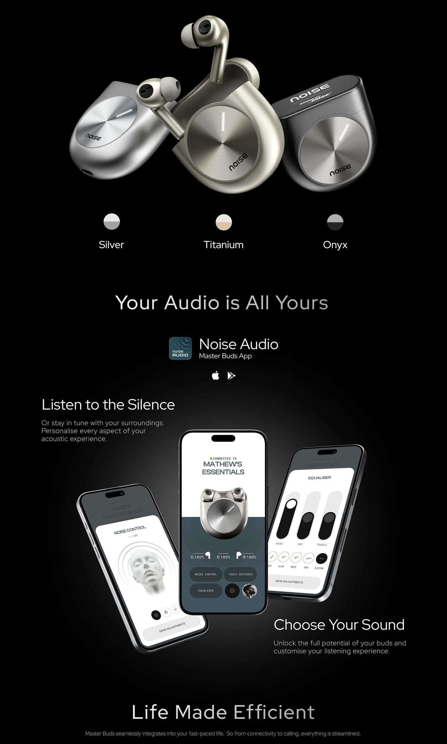 Master Buds | Sound by Bose