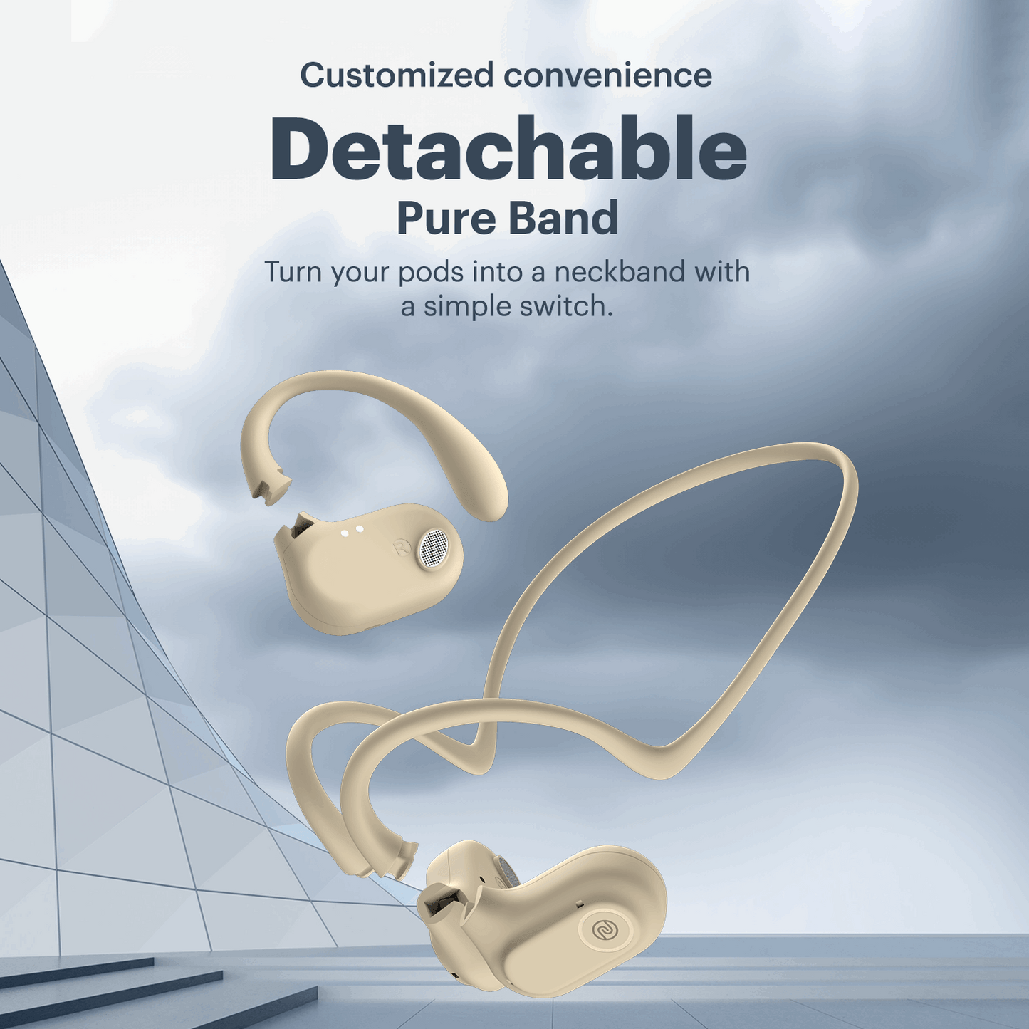 Pure Pods Truly Wireless Bluetooth Earbuds