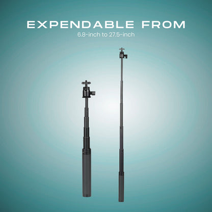 Travel Tripod Vlogging Range with Selfie Stick