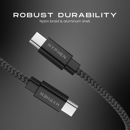 TUF Double Braided Cable - USB-C to USB-C | 100W