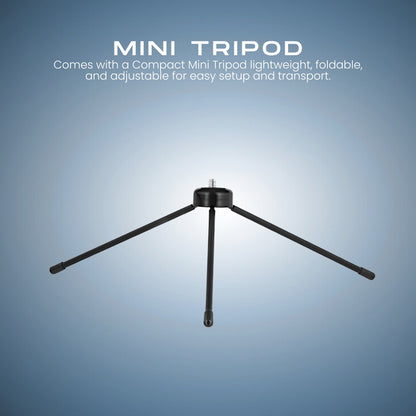 LED Ring Light with Mini Tripod and Phone Holder