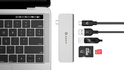 CASA Hub 5E USB-C 5-in-1 Card Reader Hub