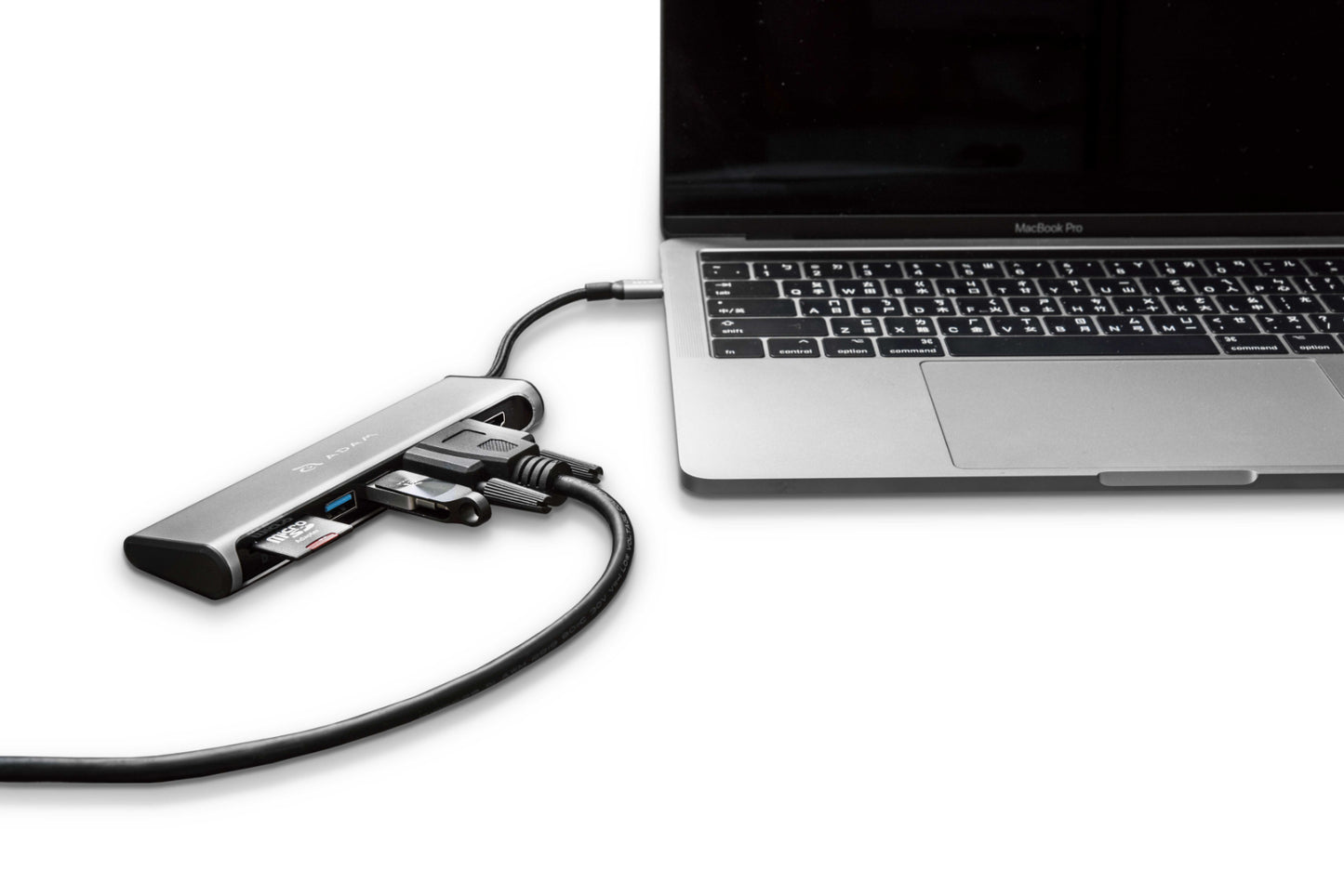CASA A03 5 Port USB-C Hub with VGA and HDMI
