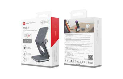 Mag 3 Magnetic 3-in-1 Foldable Travel Charging Station