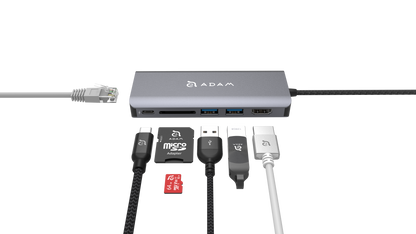 USB 3.1 USB Type C (USB-C) 6 port Hub