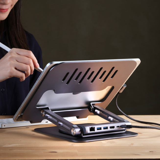 CASA Hub Stand Pro USB-C 6-in-1 Laptop Stand Hub