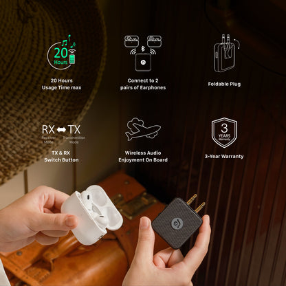 EVE II Bluetooth Audio Transceiver