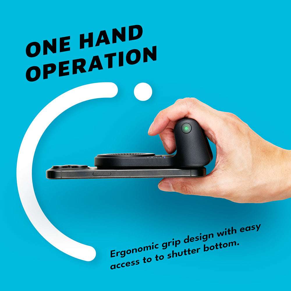 SELFIE SHOT Magnetic Hand Grip with Power Bank | 5000 mAh
