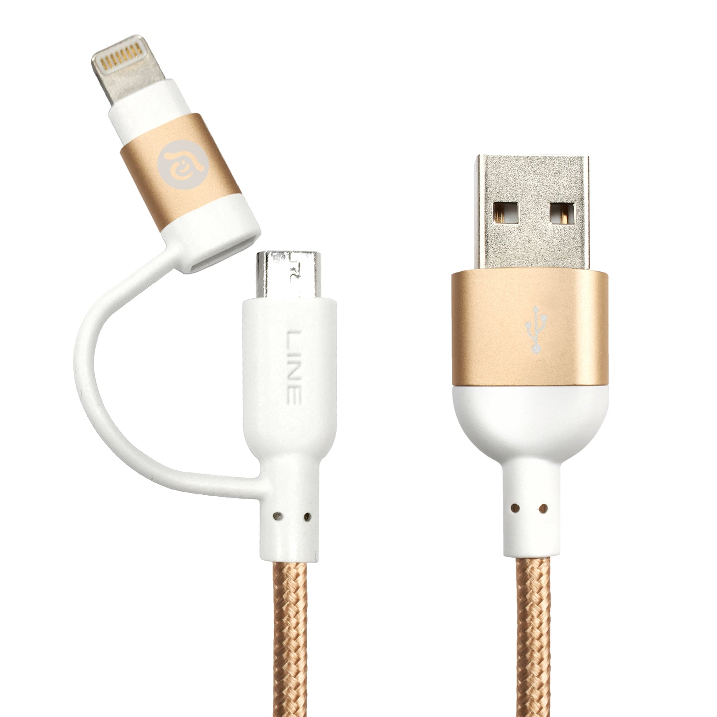 Peak II Duo USB-A to MFi Lightning & Micro USB