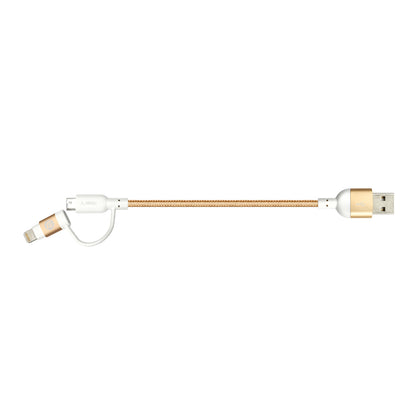 Peak II Duo USB-A to MFi Lightning & Micro USB