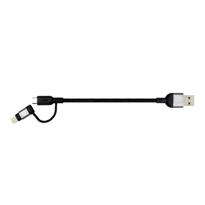 Peak II Duo USB-A to MFi Lightning & Micro USB